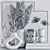 Elegant Decor Set: Plants, Vases, Books & More 3D model small image 5