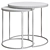 Lavastone Nesting Side Tables 3D model small image 3