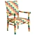 Plymouth Arm Chair: Stylish and Comfortable 3D model small image 2