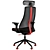 ErgoGaming Chair Black-Bumstad 3D model small image 2