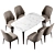 Emma Chair & Play Table Dining Set 3D model small image 5