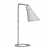 Sleek Modern Gary Table Lamp 3D model small image 3