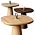 MIGO Table: Modern Elegance in Poly Geometry 3D model small image 1