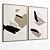 Plaster Dual Photo Frame: Modern Interior Decor 3D model small image 4