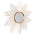 Sunburst Mirror: Elegant Metal Wall Decor 3D model small image 1