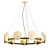 Elegant Dane Chandelier 3D model small image 1