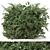 Outdoor Plants Bush Set 3D model small image 1