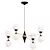 Misterio Chandelier: Modern Elegance in Millimeters 3D model small image 1