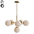 Elegant Farrell Chandelier 3D model small image 1