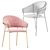 Elegant Pedrali Jazz Dining Chair 3D model small image 5