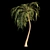 Tropical Bliss: Palm Tree Paradise 3D model small image 2