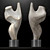 Elegant Pirouette: Italian Marble Sculpture 3D model small image 1