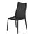 Elegant Pianka Chair & Wood Table Set 3D model small image 3