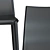 Elegant Pianka Chair & Wood Table Set 3D model small image 5