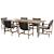 Elegant Terrace Set: Minotti Table & Tribu Chair 3D model small image 2