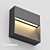 Compact Asymmetric Outdoor Luminaire 3D model small image 1