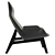 Ventura Lounge Chair: Stylish Comfort for Your Space 3D model small image 2