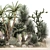 Tropical Desert Plants Collection 3D model small image 5