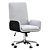 Modern MidMod Manager Chair 3D model small image 7