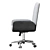 Modern MidMod Manager Chair 3D model small image 10