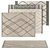 Contemporary Carpet Collection 3D model small image 1