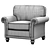 Blackwood Armchair: Elegant, Comfortable, and Stylish 3D model small image 6