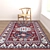 Versatile 6-Piece Rug Set 3D model small image 2