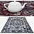 Versatile 6-Piece Rug Set 3D model small image 3