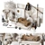 Decorative Set 30 - High Quality 3D Models 3D model small image 4