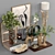 Elegant Decorative Set (Vray & Corona) 3D model small image 8