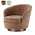 Modern Minotti Jacques Armchair 3D model small image 1