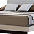 Modern Minotti ROGER Bed - Sleek and Stylish 3D model small image 3