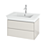 Duravit White Tulip Hanging Bedside Table - WT4341 3D model small image 3