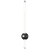 Modern Orion Black Pendant Light 3D model small image 2