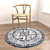 Versatile 8-Piece Rug Set 3D model small image 2