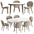 Miro Konyshev Dining Set: Stylish & Versatile 3D model small image 2