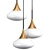 Elegant Duco S Chandelier - 1600mm 3D model small image 5