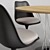 Modern Knoll Cyclone & Tulip Dining Set 3D model small image 5