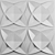 3D Diamond Wall Panel, 30x30cm 3D model small image 9