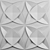 3D Diamond Wall Panel, 30x30cm 3D model small image 10