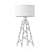 KULA Table Lamp: Contemporary Geometry, Textured Design 3D model small image 7