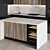 Italian Kitchen: Customizable & Compact 3D model small image 5