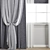 Polygonal Curtain Model 3D model small image 2