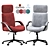 ErgoFlex Beautyrest Office Chair 3D model small image 1