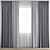 Poly Curtain 3D Model 3D model small image 1