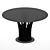 Tyronza 59" Modern Pedestal Dining Table 3D model small image 3