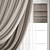 Polygonal Curtains 3D Model 3D model small image 2