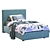 Poliform Arca Bed: Modern Luxury Sleep 3D model small image 5