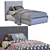 Poliform Arca Bed: Modern Luxury Sleep 3D model small image 6
