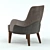 Elegant Gill Armchair 3D model small image 2